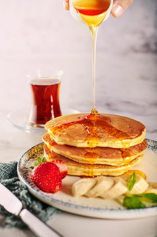 Pancake with Honey