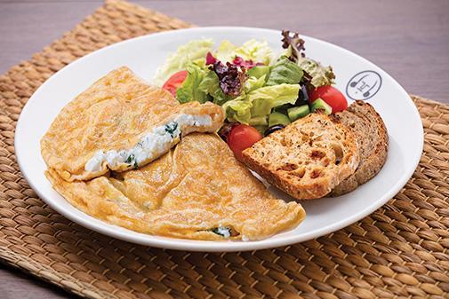 Feta Cheese Omelette