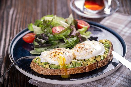  Avocado Poached Egg