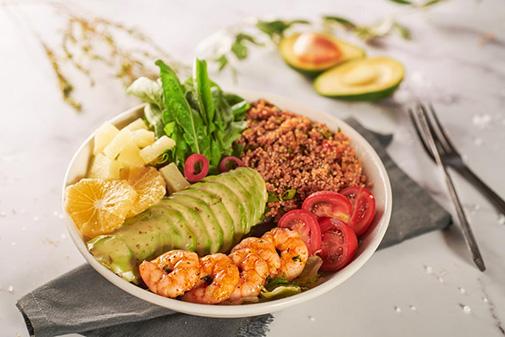 Avocado Shrimp One Bowl