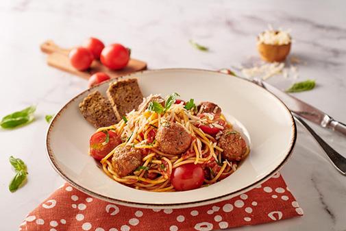 Italian Spaghetti with Meatballs