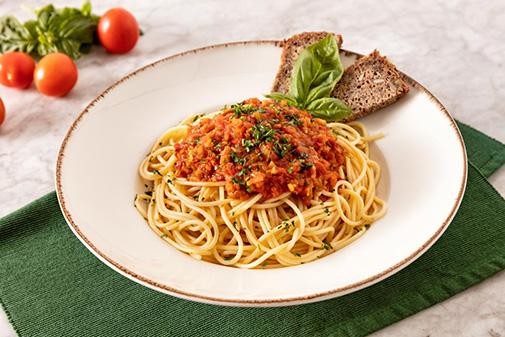 Vegan Spaghetti Bolonez