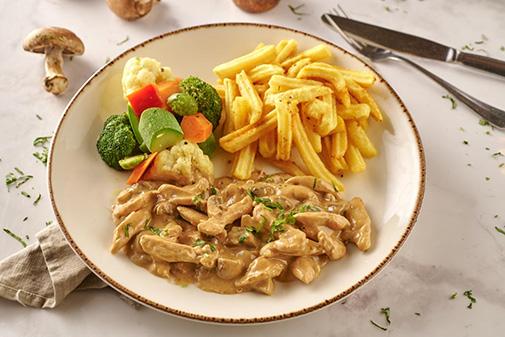 Chicken Stroganoff