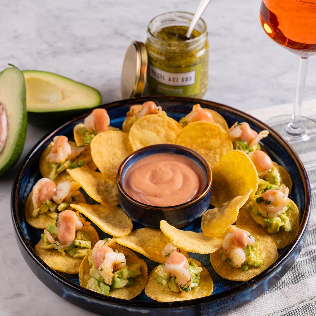 Shrimp Nachos Bıtes